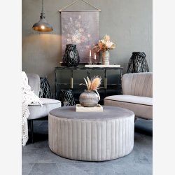 Chic Antique - Lanterne i flet Sort H:70 :45 cm. m/smfejl og sknhedsfejl