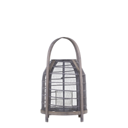 Chic Antique - Lanterne i flet m. net H:48 :27 cm.