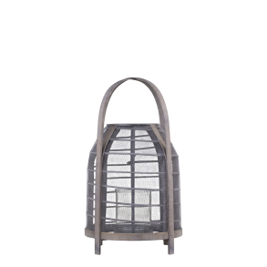 Chic Antique - Lanterne i flet m. net H:48 :27 cm.