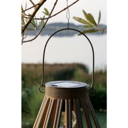 Chic Antique - Solcellelanterne LED pre, H23/17cm