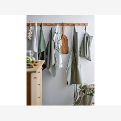 Sdahl viskesytkke Olive/White 2 stk 50X70