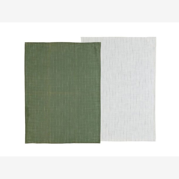 Sdahl viskesytkke Olive/White 2 stk 50X70