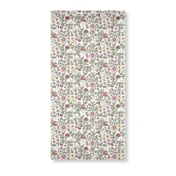 Speedtsberg - Servietter m/blomster &amp; grene motiv 16stk 40x40cm, Lyser�d/Gr�n