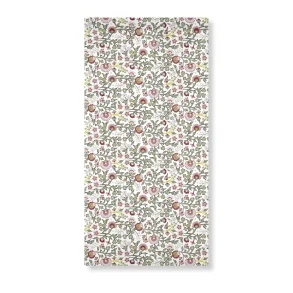 Speedtsberg - Servietter m/blomster & grene motiv 16stk 40x40cm, Lyser�d/Gr�n