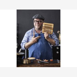 HOLM - Bordskner Akacietr18x18 cm