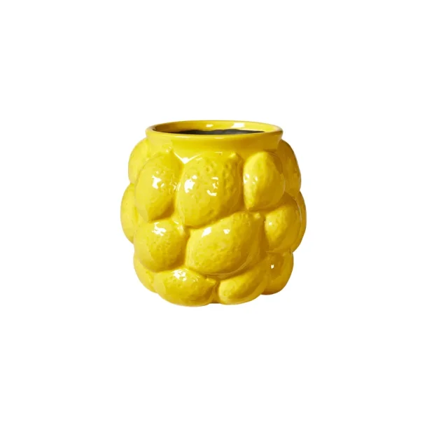 Speedtsberg - Potteskjuler m/3D citroner �13x11cm, Gul