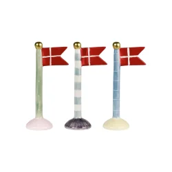 Speedtsberg - Keramik flag 9x6x19cm, Pastel Mix - Leveres assorteret