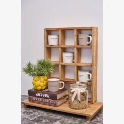 Speedtsberg - Kop m/indgraveret "verdens bedste farmor" i porcel�n 8x10x10cm, Hvid