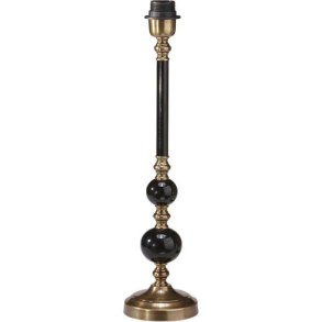 PR HOME - Abbey Lampefod, Sort/Messing, 50cm.