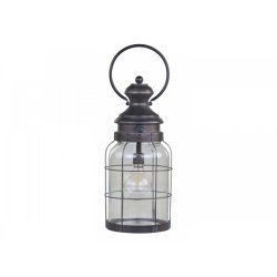 Chic Antique - Fransk stald Lanterne inkl. pre &amp; timer H 41 cm