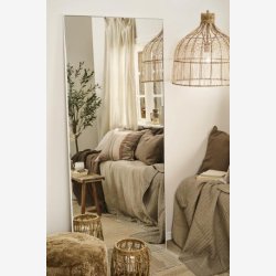 Ib Laursen - Hngelampe skrt bambus Savannah 150cm.