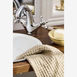 Ib Laursen - Klud Liseleje m/vaffelmnster beige 3-pak B:32/L:32 