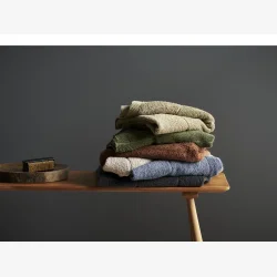 Sdahl - Line Hndklde 70 x 140 cm Eucalyptus