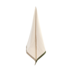 Sdahl Contrast hndklde Olive 50x100cm.