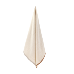 Sdahl Contrast hndklde Toffee brown 70x140cm.