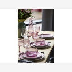 Lyngby Glas - Valencia skl pink D: 8cm.