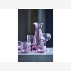 Lyngby Glas - Valencia skl pink D: 8cm.
