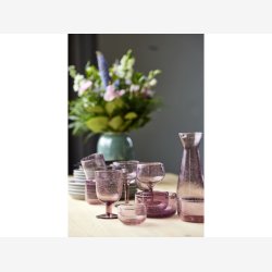 Lyngby Glas - Valencia skl pink D: 8cm.