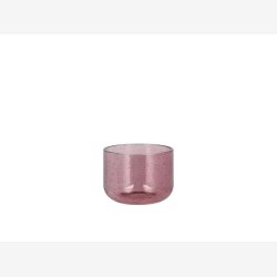 Lyngby Glas - Valencia skl pink D: 8cm.