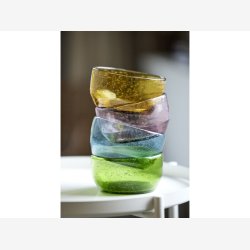 Lyngby Glas - Valencia skl Amber D: 13cm.