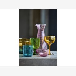 Lyngby Glas - Valencia skl Amber D: 13cm.