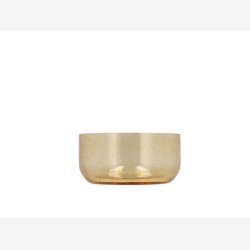 Lyngby Glas - Valencia skl Amber D: 13cm.