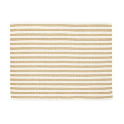 Fondaco - D�kkeserviet m/striber Gul 35x45 cm.