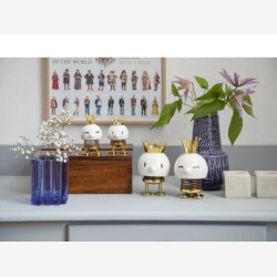 Hoptimist - Konge hvid 11 cm.