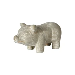 Speedtsberg - Gris figur Beige-Gr� Cement 16x7x8 cm.