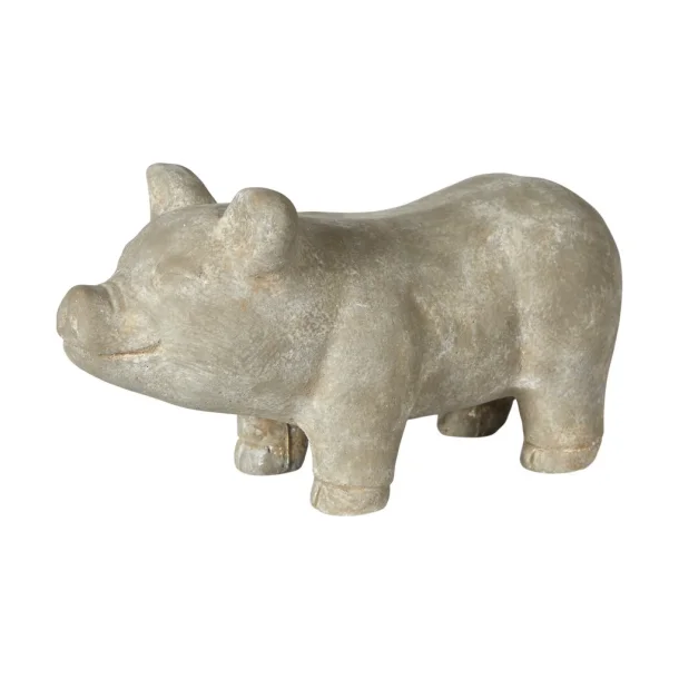 Speedtsberg - Gris figur Beige-Gr� Cement 22x9x12 cm.