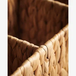 House Doctor - Opbevaringskurv Vandhyacint L: 40 B: 12 H: 10 cm.