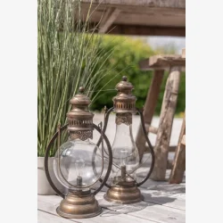 Speedtsberg - Lanterne m. P�re - Antik Bronze - 34 cm