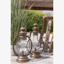 Speedtsberg - Lanterne m. P�re - Antik Bronze - 34 cm