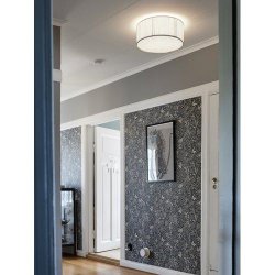 PR HOME - Stella Loftlampe, Offwhite, 45cm.