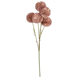 Speedtsberg - Kugle krysantemum stilk Dusty Rose 64 cm.