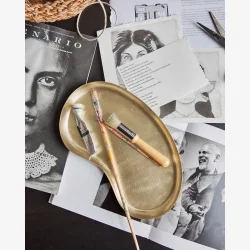 House Doctor - Bakke B�nneform "Messing" L: 28 B: 15 cm. 