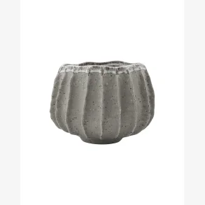 House Doctor - Urtepotteskjuler Gr�/Beige H: 14 �: 18 cm.