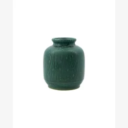 House Doctor - Vase Keramik Gr�n H: 14 �: 11 cm.