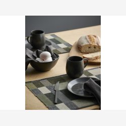 Sdahl Block dkkeserviet oliven/gr 33x48cm. 