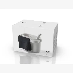 Zone - Opvaskest Circular gr indeholder opvaskebrste, karklud &amp; holder