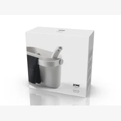 Zone - Opvaskest Circular gr indeholder opvaskebrste, karklud &amp; holder