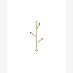 House Doctor - Knage m. 3 kroge Natur Rattan