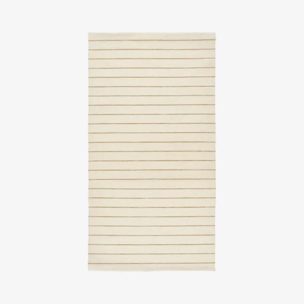 Sdahl - Line Gulvtppe 75 x 150 cm Beige/Toffee Brown