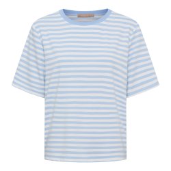 Marta Du Chateau - MdcJamila T-Shirt m. striber Bl� 