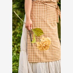 Ib Laursen - Smuk Hortensiastilk i plastik 60x15cm, Gul