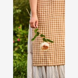 Ib Laursen - Rosenstilk i plastik 50x7cm, Beige