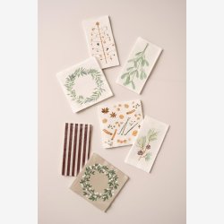 Ib Laursen - Serviet fyrregren m/kogler 10x20 cm 16 stk. pr. pk.