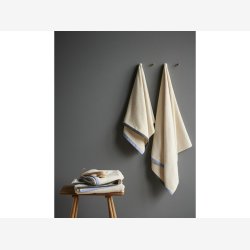 Sdahl Contrast hndklde Sky Blue 70x140cm.