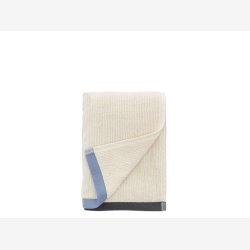 Sdahl Contrast hndklde Sky Blue 50x100cm.