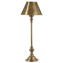 PR HOME - Andrea Lampefod, Messing, 43cm.